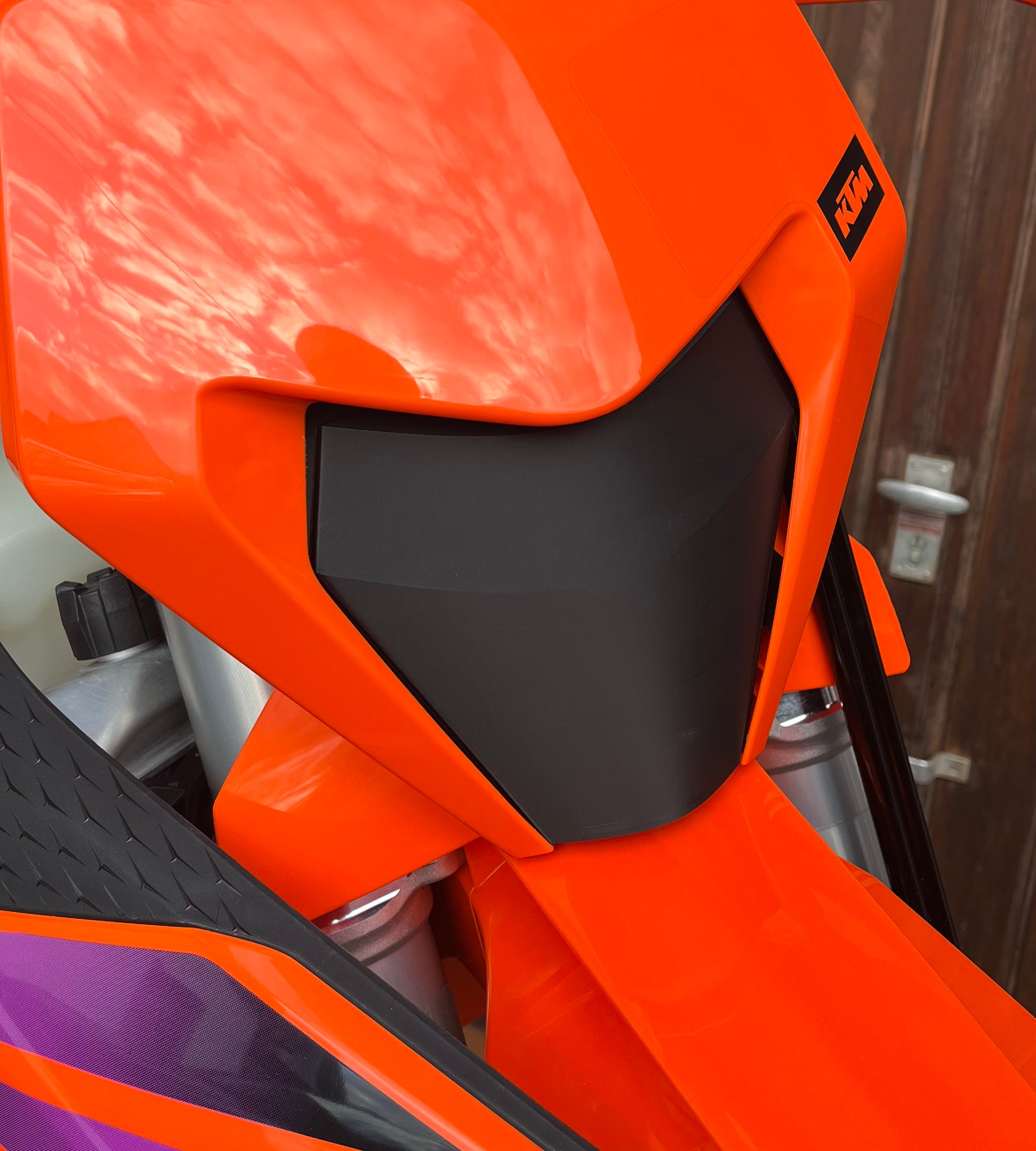 KTM EXC 300 250 450 500に適合するヘッドライトカバーヘッドライト