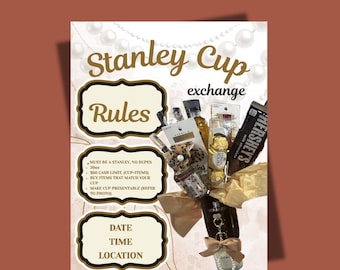 STANLEY CUP FLYER, Stanley gift exchange, cup exchange