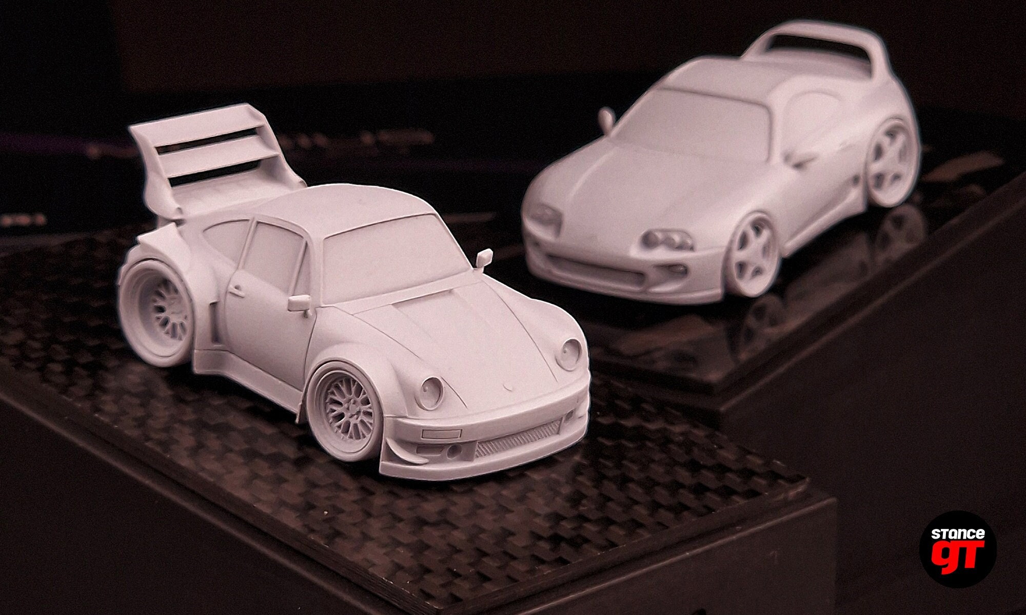 Porsche Carrera 911 930 RWB, STL File for 3D Printing, Presupported STL ...