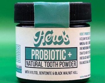 Probiotic Tooth Powder: Natural Oral Care with Xylitol