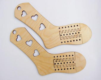 Scarica ora i file SVG, DFX e Crd per il blocco regolabile per calzini tagliato al laser.