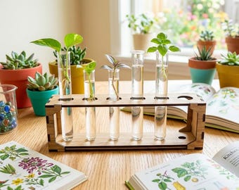 Scarica ora il file SVG del supporto per provette tagliato al laser.