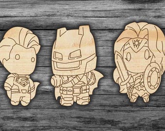 Distintivi e gettoni tagliati al laser, file SVG, download digitale, pronti per il taglio!