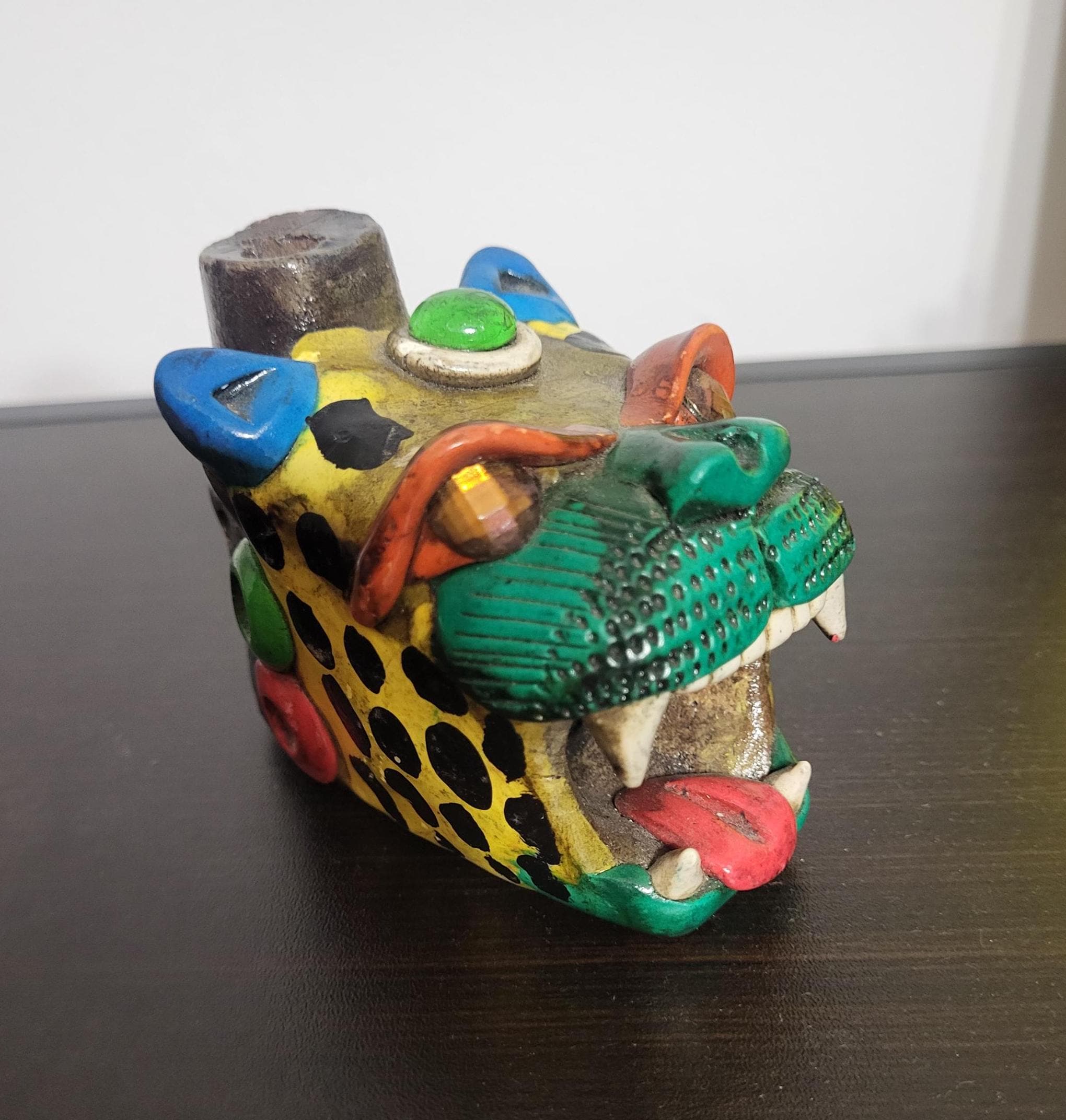 Mexican Jaguar Whistle: Colorful Folk Art Ocarina - Etsy