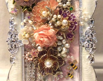 JEWELRY ART- Beautiful Rhinestone, Enamel, Faux Pearl Florals and Accents