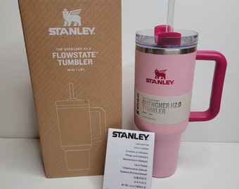 Stanley Quencher H2.0 Flamingo Pink Stanley 40 oz. Tumbler With Straw