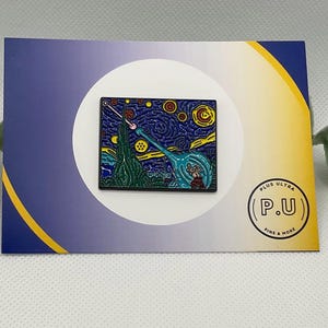 Dragon Ball - Starry Night Kamehameha Enamel Pin Badge