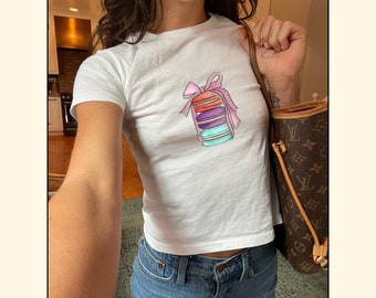 Gâterie sucrée t-shirt bébé t-shirt bébé année 2000 t-shirt bébé années 90 t-shirt années 90 t-shirt coquette t-shirt bébé année 2000 t-shirt bébé mignon