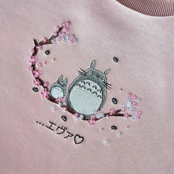 Totoro Sweatshirt | Studio Ghibli Fans Shirt | Studio Ghibli Sweatshirt | Totoro Shirt | My Neighbor Totoro | Anime Sweatshirt | Anime Gifts