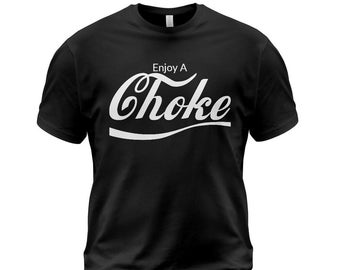 Submission Squad Grappling Co. Enjoy A Choke - Funny BJJ Parody Short Sleeve Tee Shirt