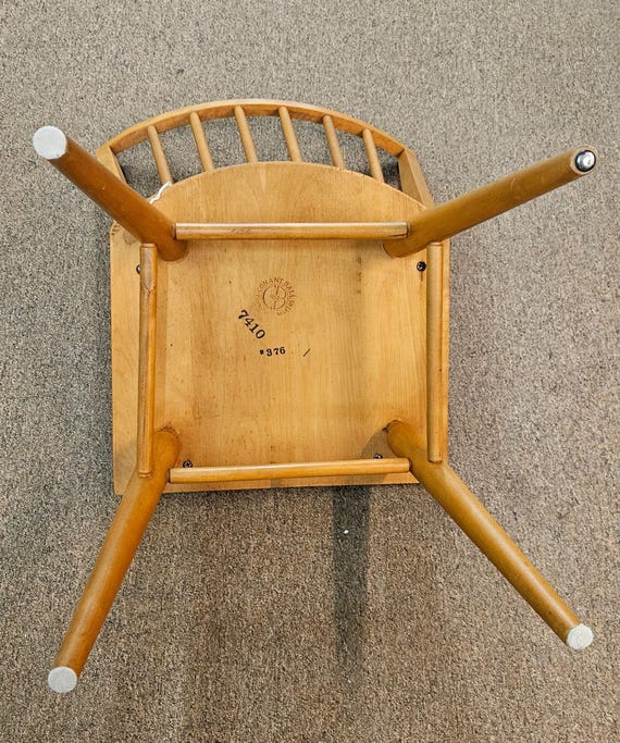 Leslie Diamond for Conant Ball Spindle Side Chair - Etsy
