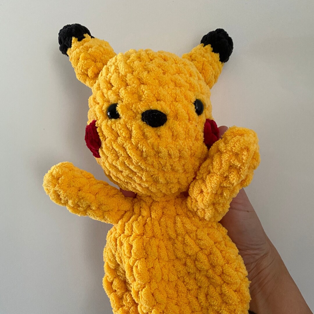 Pika the Electric Mouse Amigurumi Pokemon Toy gotta Catch Em All - Etsy