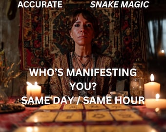Secret Admirer Psychic Reading: Who's Manifesting You? (Same Day)