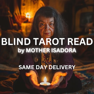 LEITURA DE TARÔ ÀS CEGAS Com Cartas de Tarô Feita pela Madre Isadora No Mesmo Dia / Mesma Hora Leituras Precisas e Feitas Para o Amor e Previsões Futuras