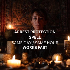 Arrest Protection Spell: Justice and Legal Shield