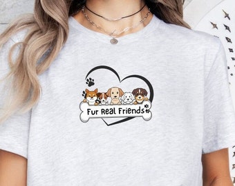 Dog Lovers T-Shirt, Pet Mom Tee, Doggie T-shirt gift
