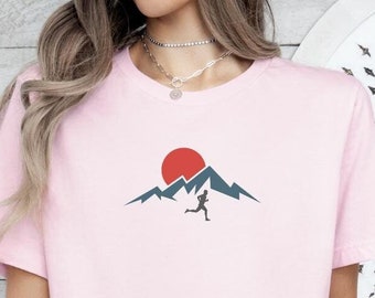 Ultra Runner T-shirt: Mountain Trail Running Tee