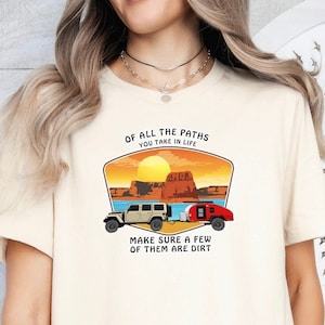Overlanding Tee, Over-land T-shirt, Off-Road T-shirt, Adventure Tee, 4WD T-Shirt, 4 X 4 Tee, American Off-Road, Safari Gifts