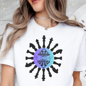 Checkmate Champion Schach T-Shirt, Schach Liebhaber Geschenk