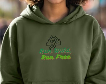 Run Wild Hoodie: Trail Running Gift
