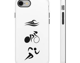 Triathlon Style Logo Tough Cases