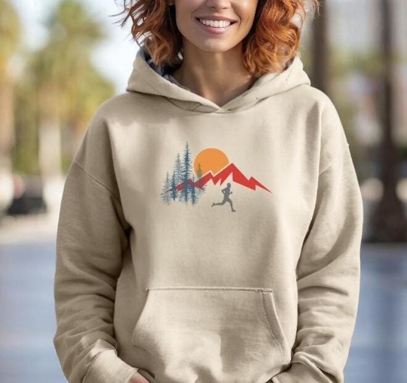 running hoodie, sweatshirt