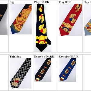 Tigger Winnie the Pooh Tiger Bear Cartoon Necktie