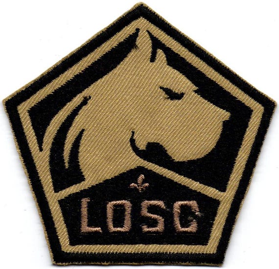 insigne pin's football soccer (comme une écharpe) CSKA Moscou - Losc