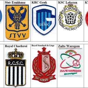 KAA Gent Sint-Truidense Krc Genk KSC Lokeren KV Kortrijk Oostende Royal Charleroi Zulte Waregem Standard de Liege Belgium Football Patch