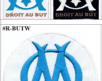 Olympique de Marseille l'OM French France Football Soccer Badge Iron On Embroidered Patch