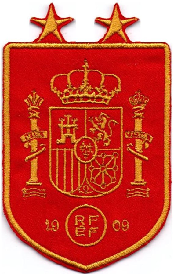 スペイン代表サッカーチーム サッカーバッジ アイロン刺繍パッチ