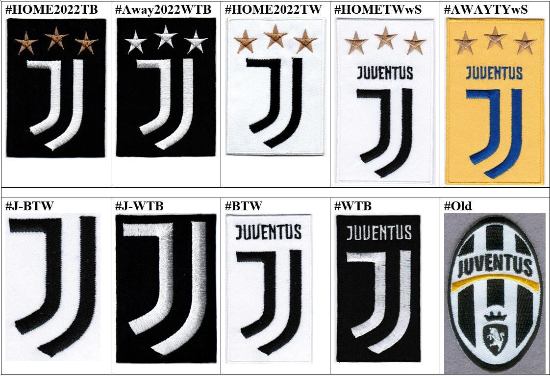 Juventus FC Italy Football Soccer Badge Iron on Embroidered Patch