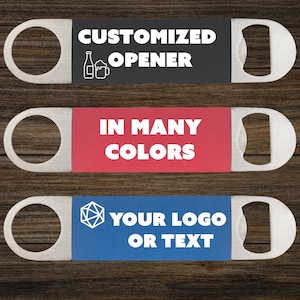 Bottle Opener Custom, Bar Tools, Bartender Bottle Opener Custom, Engraved Bottle Opener, Beer Opener Personalized,