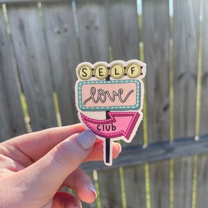 Self Love Club Sticker