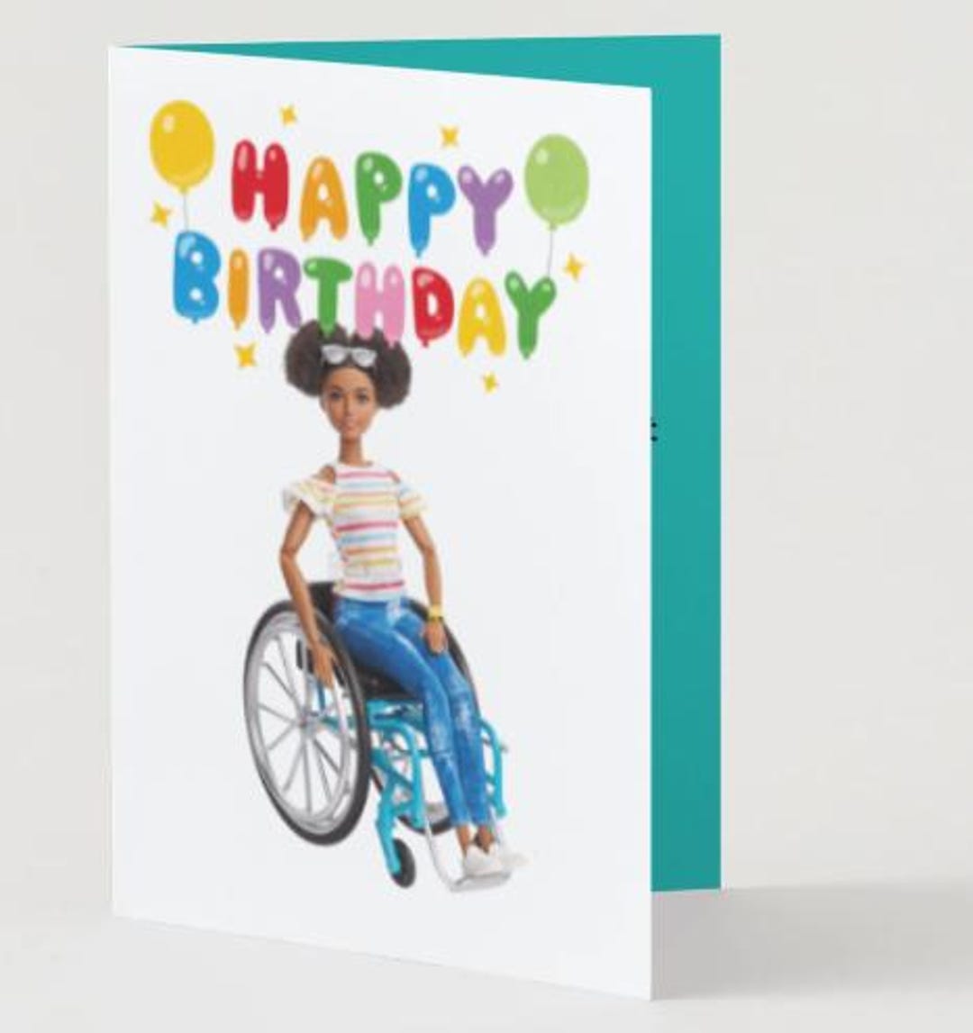 Barbie printable birthday card printable diy birthday party decor