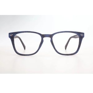 Blue Frame Glasses, Hector 1781 Eye Glasses, Blue Glasses, Designer Square Glasses, Luxury Optical Glasses, Unique Reading Glasses