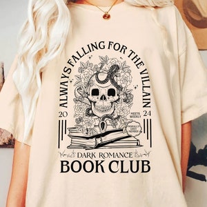 On craque toujours pour la chemise club de lecture méchant, chemise livre sombre et épicée, chemise moralement grise Reader Society, chemise STFUATTDLAGG image 2