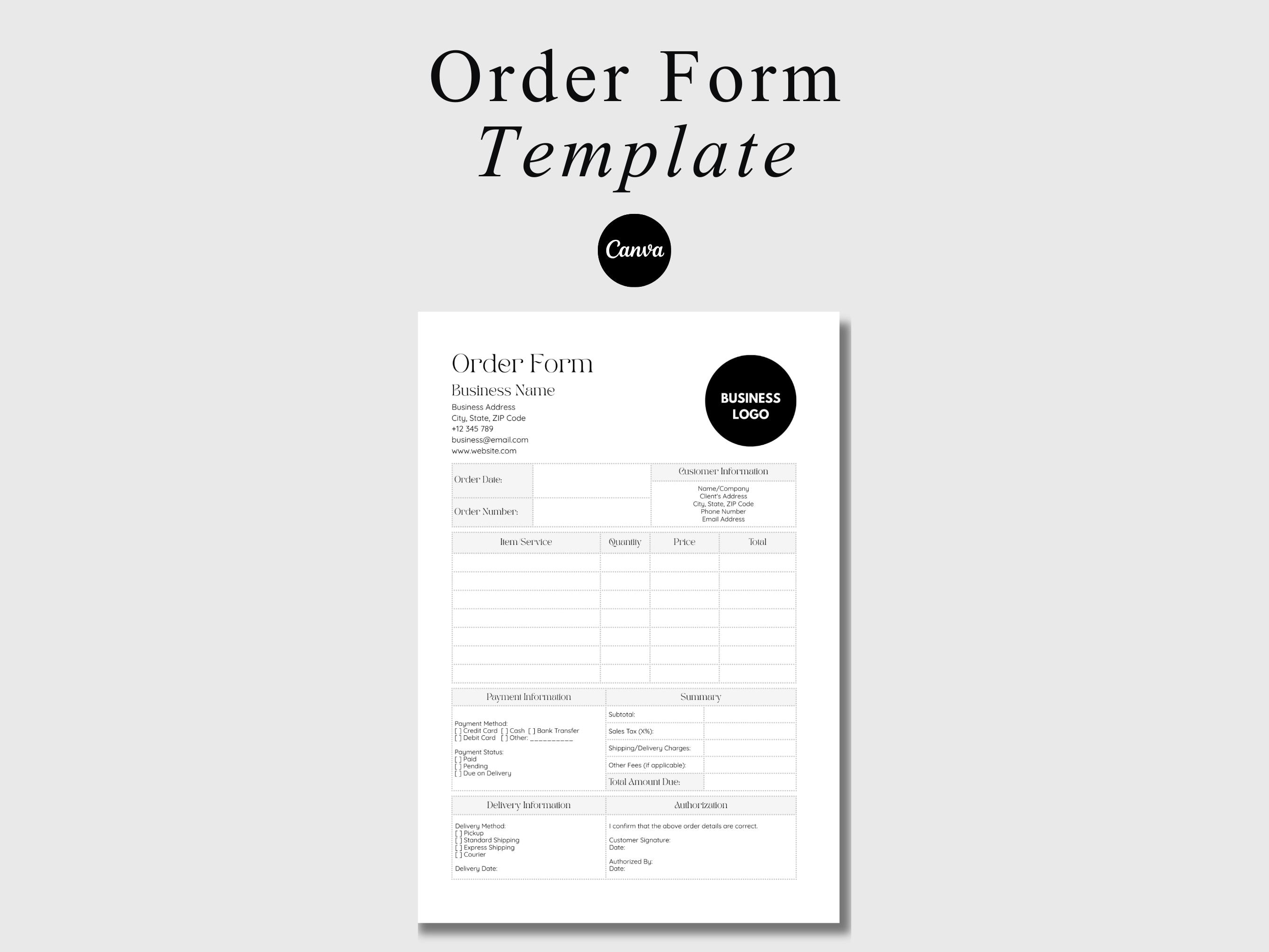 OS・OFFICE専用出品注文フォーム Office Supply Order Form - Etsy