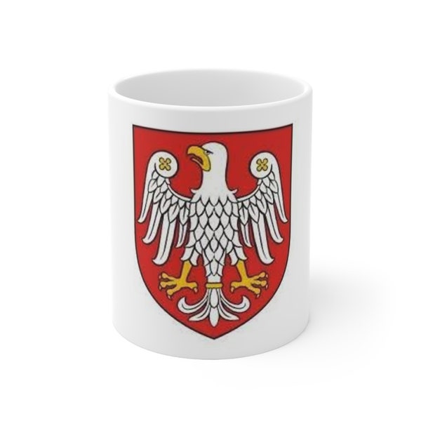 Polish eagle emblem of Poland Ceramic Mug 11 oz