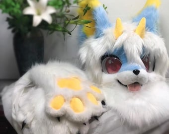 Acconto, Preventivo per la personalizzazione, Capo Fursuit personalizzato, Commissioni capo Fursuit, Fursuit Kemono, Fursuit Toony