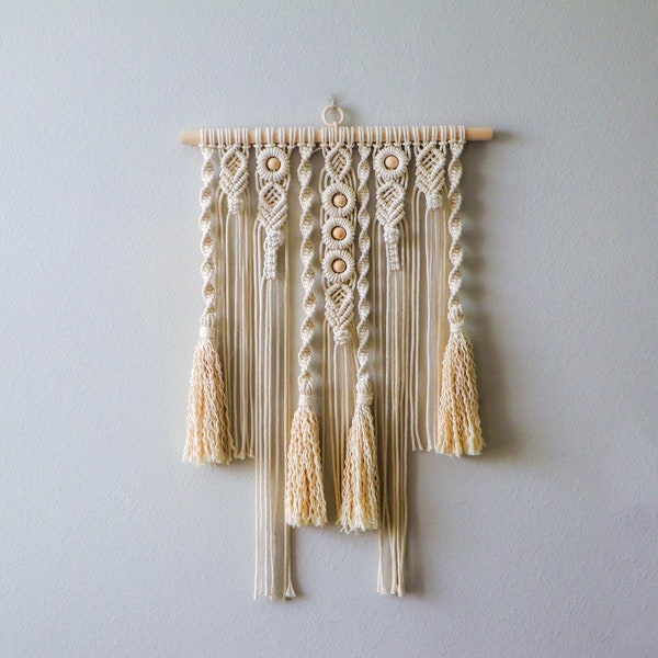 Modern Macrame Wall Hanging - Woven Wall Hanging - bohemian tapestry for Home Decor