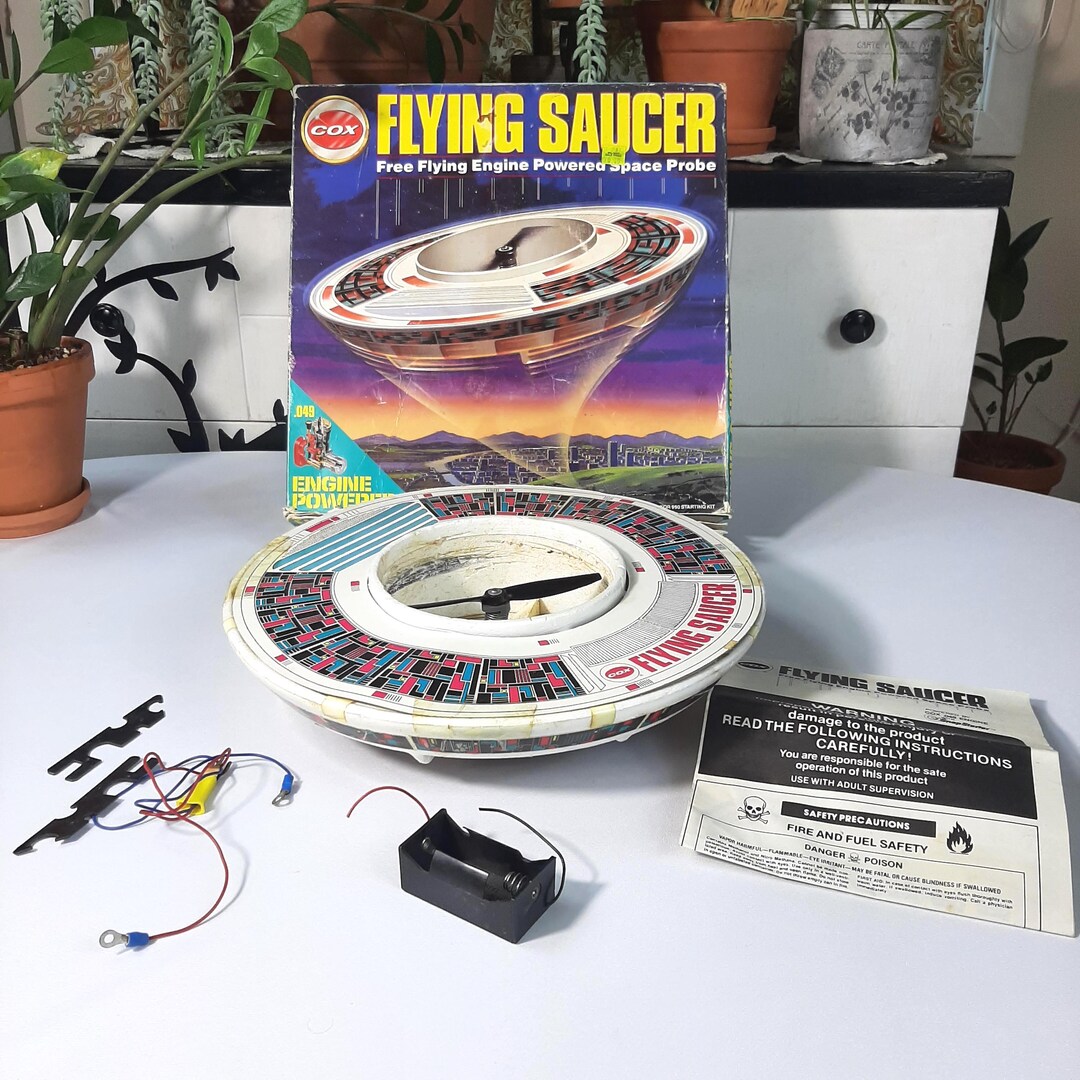Vintage Cox Flying Saucer - Etsy