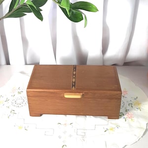 Vintage Handcrafted Cedar Box