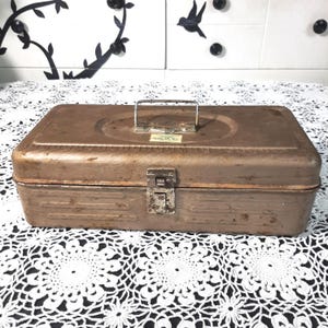 Vintage Metal Utility Chest - 1967