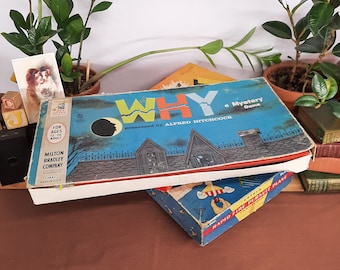 Alfred Hitchcock's "Why" Board Game - 1st version