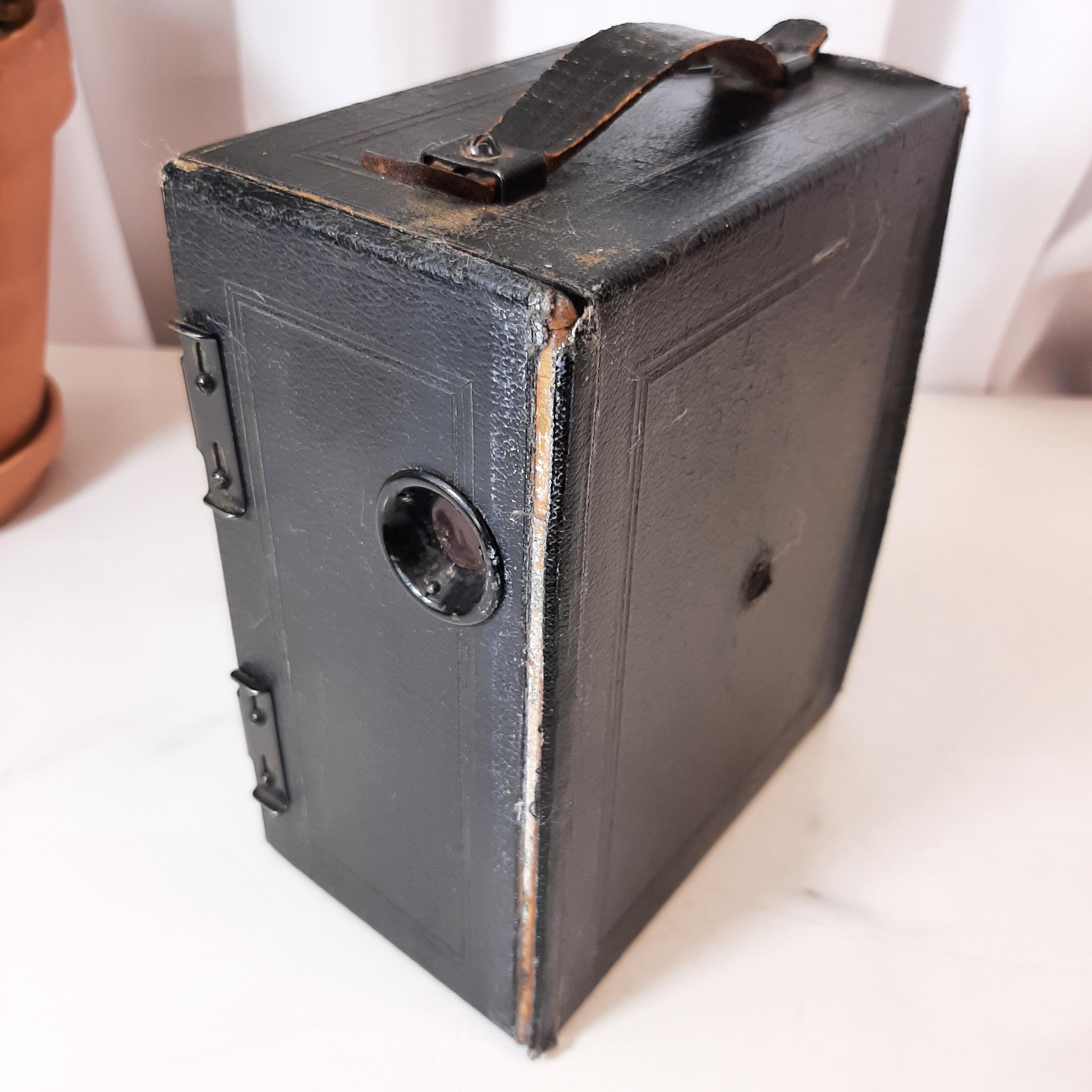 Caméra Ernemann Kino A 1908 – Cuir, Objectif Zeiss, Pièce De Musée