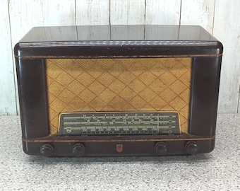 Philips B2X 80U 真空管ラジオ 1958年頃 - 正常に再生可能 - 動作状態