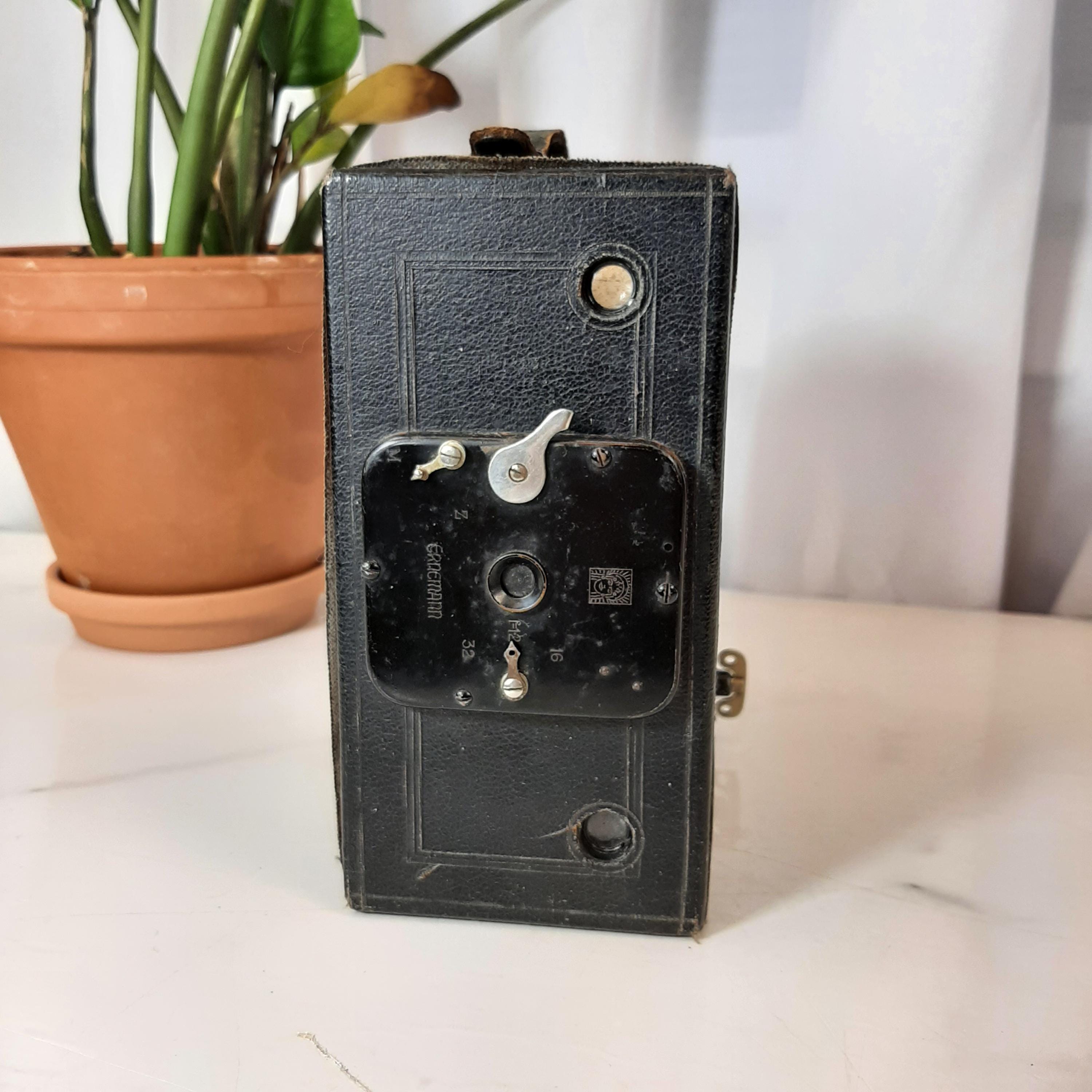 ◆100年物　エルネマン・ドレスデン　蛇腹 カメラ 1920年代　アンティーク ◇100年前 エルネマン・ドレスデン 蛇腹 カメラ 1920年代