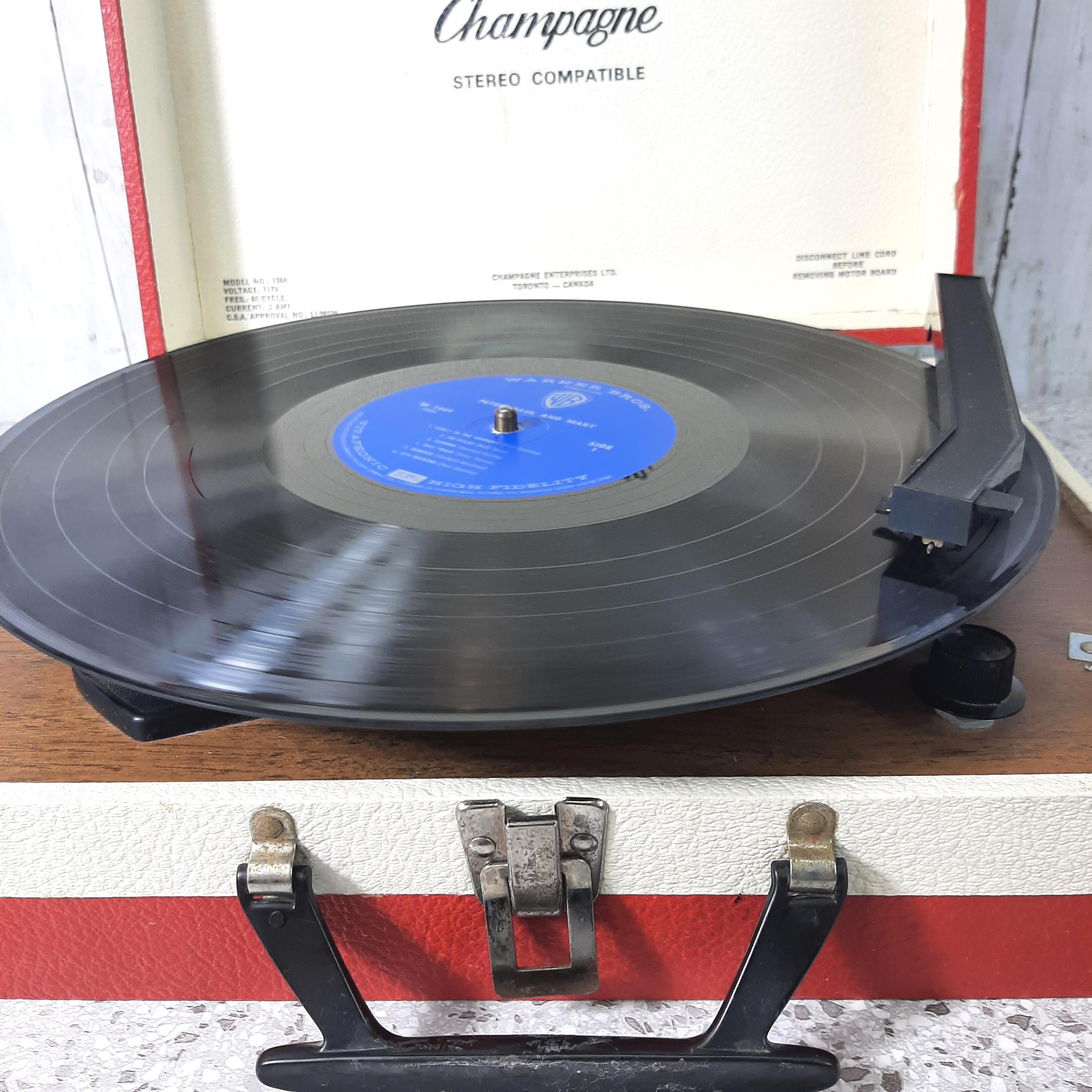 1960s portable record player - Etsy 日本