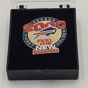 Buffalo Bills Saisonkartenhalter Anstecknadel 2000